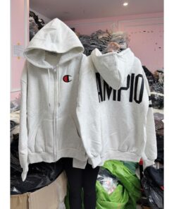 Áo Hoodie Khóa Kéo Form Rộng Unisex – Áo Nỉ Có Mũ Phong Cách Streetwear Năng Động