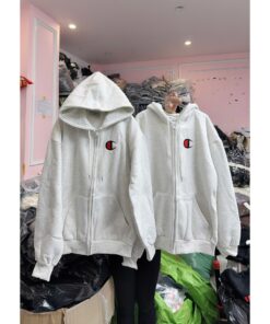 Áo Hoodie Khóa Kéo Form Rộng Unisex – Áo Nỉ Có Mũ Phong Cách Streetwear Năng Động