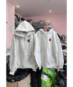 Áo Hoodie Khóa Kéo Form Rộng Unisex – Áo Nỉ Có Mũ Phong Cách Streetwear Năng Động