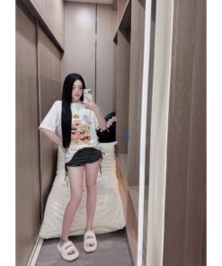 Set Áo Thun Hoạt Hình + Quần Short Rút Dây – Dễ Thương, Thoải Mái Mặc Ở Nhà & Đi Chơi