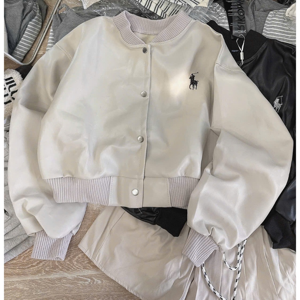 Áo Khoác Bomber Nữ Dáng Ngắn – Trẻ Trung, Basic, Dễ Phối Đồ Giới thiệu ngắn:
