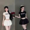 Set bộ body nữ thiết kế trẻ trung phù hợp đi chơi thể thao đi biển hot trend 2026