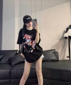 Áo thun in hình ngựa hoa 2026 – Áo phông unisex cao cấp, phong cách cá tính