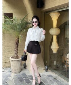 Áo sơ mi bèo cổ cao cấp – Thanh lịch, nữ tính, chuẩn phong cách công sở hiện đại