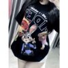 Áo Thun Form Rộng In Hoạt Hình Zootopia – Áo Thun Unisex Cá Tính, Năng Động