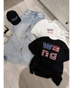 Áo Thun Form Rộng In Chữ – Áo Thun Unisex Streetwear Cá Tính