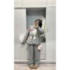 Bộ Đồ Mặc Nhà Hello Kitty Form Rộng – Nỉ Mềm Ấm, Dễ Thương, Mặc Ở Nhà Cực Xinh