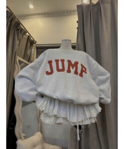 Áo Sweater Nữ JUMP – Form Rộng Dễ Thương, Chất Nỉ Mềm Phong Cách Hàn Quốc