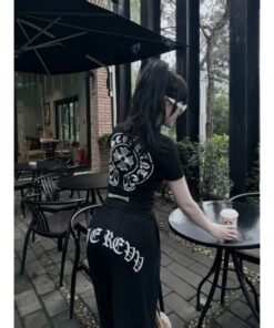 Set Bộ Nữ, Sét Áo Chom Thun Kèm Quần Suông Ống Rộng Thời Trang Mùa Hè Năng Động Tôn Vóc Dáng Phụ Nữ