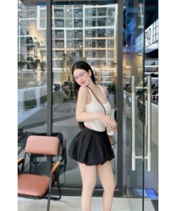 Set Bộ 2 Món Áo 2s Jumsuit + Quần Bí Kèm Phong Cách Trẻ Trung Nữ Tính