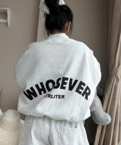 Áo Sweater Basic Chữ WHO In Hottrend, Sweater Dáng Rộng – Cân Mọi Dáng Người