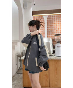 Áo khoác dù 2 lớp phối màu chống nắng chống gió chống bụi dáng unisex trẻ trung năng động