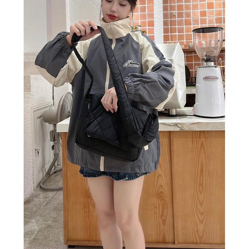 Áo khoác dù 2 lớp phối màu chống nắng chống gió chống bụi dáng unisex trẻ trung năng động