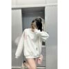 Áo Sweater MLB NY Form Rộng – Logo Hồng Nổi Bật, Chất Nỉ Mềm Phong Cách Streetwear