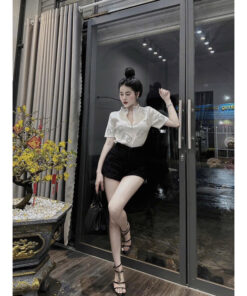 Quần Short Cạp Khoá Chất Umi Dễ Mix Đồ Kiểu Dáng Trẻ Trung Năng Động