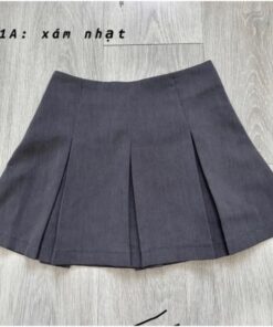 Chân Váy Xếp Li Quốc Dân Dễ Phối Đồ Kiểu Dáng Basic Trẻ Trung
