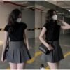 Chân Váy Xếp Li Quốc Dân Dễ Phối Đồ Kiểu Dáng Basic Trẻ Trung