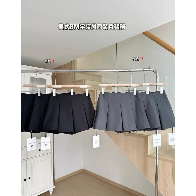 Chân Váy Xếp Li Quốc Dân Dễ Phối Đồ Kiểu Dáng Basic Trẻ Trung