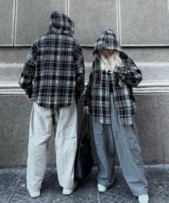 Áo sơ mi dạ unisex siêu hot trend mang phong cách năng động cá tính