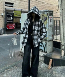 Áo sơ mi dạ unisex siêu hot trend mang phong cách năng động cá tính