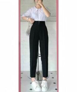 Quần Baggy 2 Cúc Siêu Xinh Thoáng Mát Sự Kết Hợp Hài Hoà Giữa Thời Trang Và Tiện Lợi