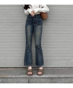 Quần Jean Ống Loe Túi Trước Chất jean Xịn Xò Dễ Phối Đồ Kiểu Dáng Trẻ Trung