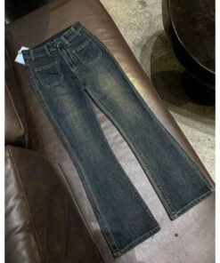 Quần Jean Ống Loe Túi Trước Chất jean Xịn Xò Dễ Phối Đồ Kiểu Dáng Trẻ Trung