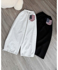 Quần jogger form rộng, freesize – dễ phối đồ, mặc đi học đi chơi đều đẹp 💥 Vải dày dặn, co giãn thoải mái