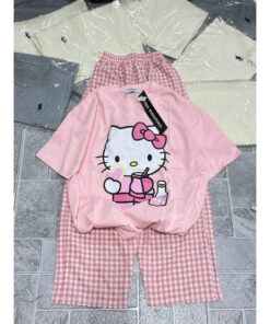 Set Quần Áo Hello Kity Siêu Xinh Màu Sắc Nổi Bật Tạo Nên Nét Riêng Của Bạn