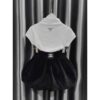 Set Áo Thun Bozip Cổ 2 Phân Mix Quần Nhung Bí Kiểu Dáng Trẻ Trung Năng Động