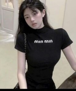 Set Áo Thun Bozip Cổ 2 Phân Mix Quần Nhung Bí Kiểu Dáng Trẻ Trung Năng Động