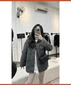 Áo Khoác Bò Jean Unisex Nam Nữ Hoạ Tiết Dập Nổi Dáng Rộng Hàng Chuẩn Xịn