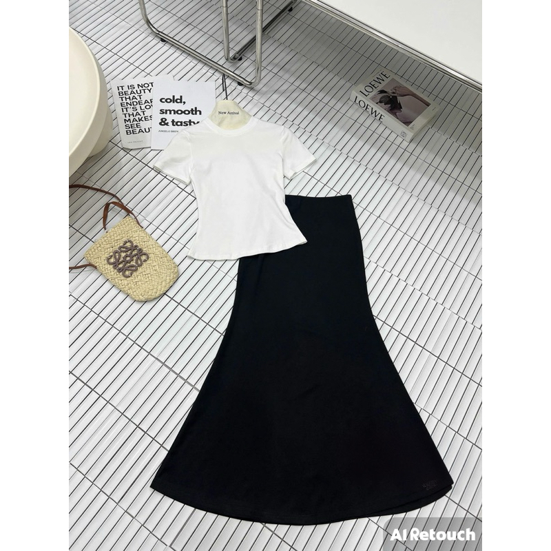 Set Váy Siêu Xinh Mẫu Mới Màu Sắc Toả Sáng Trẻ Trung Năng Động