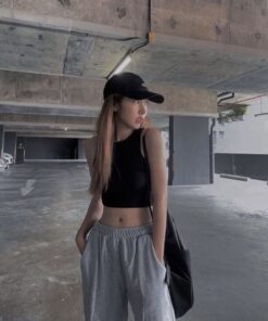 Áo Ba Lỗ Nữ Chất Len Tăm Dáng Croptop Dễ Mix Đồ Kiểu Dáng Trẻ Trung Năng Động