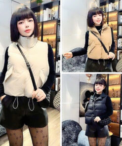 Áo Gile Phao Túi Nắp Dễ Mix Đồ Phong Cách Trẻ Trung Hottren