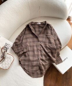 [RẺ VÔ ĐỊCH] Áo Sơ Mi Túi Chất Kaki Mềm Cao Cấp, Áo Sơ Mi Vạt Đuôi Tôm Form Thụng Oversize