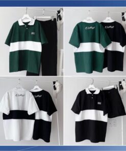 [ HANG MOI VE ] Áo thun tay lỡ phom unisex polo phom thụng, áo polo wzs hot hit, Phong cách trẻ trung (hình chụp thật)