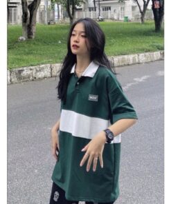 [ HANG MOI VE ] Áo thun tay lỡ phom unisex polo phom thụng, áo polo wzs hot hit, Phong cách trẻ trung (hình chụp thật)
